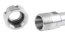 Straight Shank ER Collet Chucks, Hex & Slotted, ER16, ER20, ER25, ER40, ER32