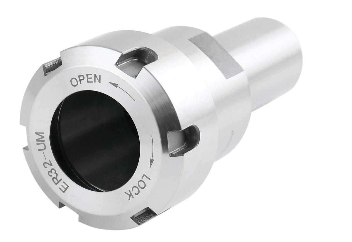 Mandrin à pince hexagonale ER16 à tige droite 3/4", fabriqué en acier allié de haute qualité, trempé selon HRC 56-60
