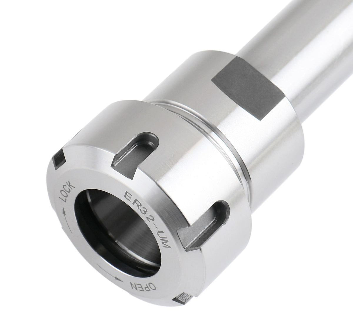 Mandrin à pince hexagonale ER16 à tige droite 3/4", fabriqué en acier allié de haute qualité, trempé selon HRC 56-60