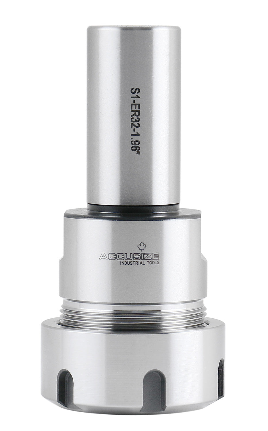 Mandrin à pince hexagonale ER16 à tige droite 3/4", fabriqué en acier allié de haute qualité, trempé selon HRC 56-60