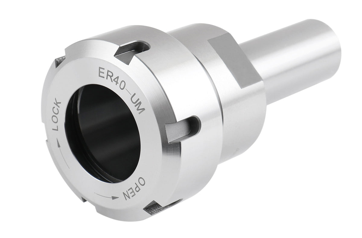 Mandrin à pince hexagonale ER16 à tige droite 3/4", fabriqué en acier allié de haute qualité, trempé selon HRC 56-60