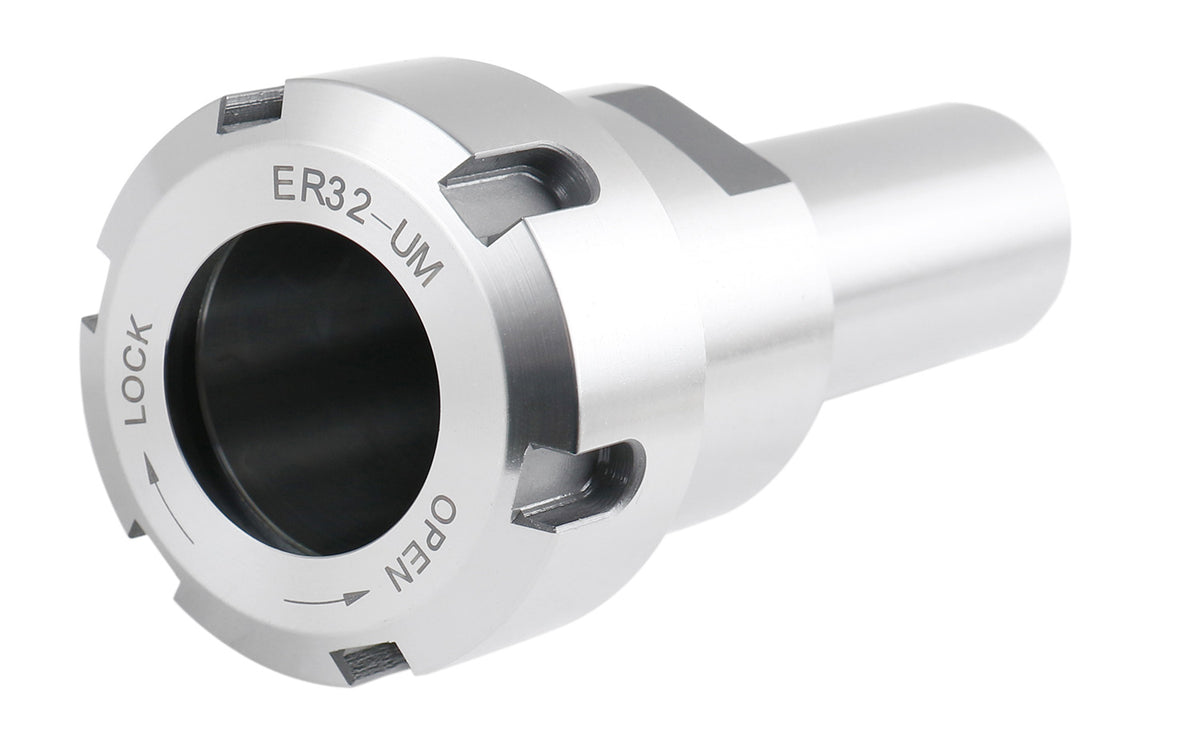 Mandrin à pince hexagonale ER16 à tige droite 3/4", fabriqué en acier allié de haute qualité, trempé selon HRC 56-60
