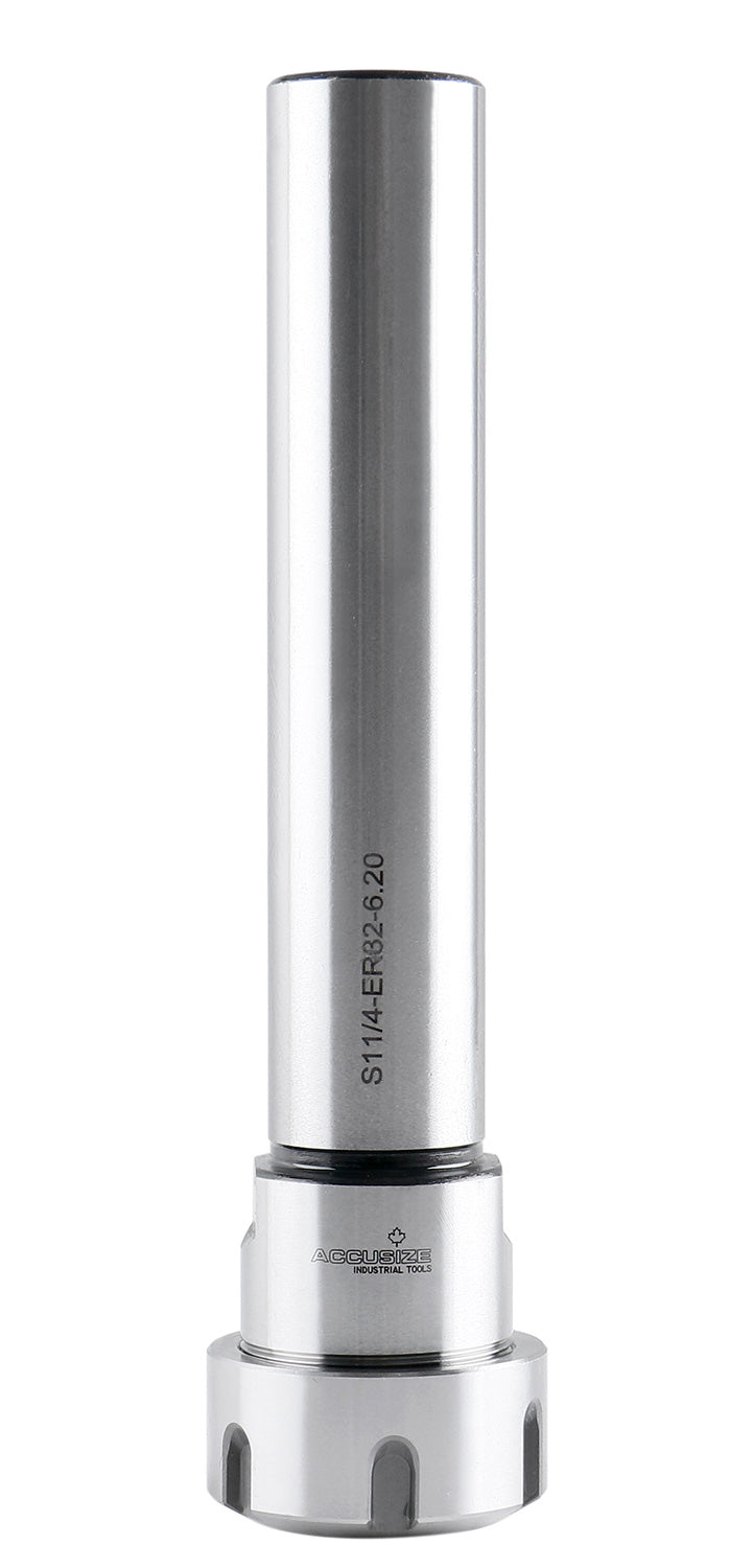 Mandrin à pince hexagonale ER16 à tige droite 3/4", fabriqué en acier allié de haute qualité, trempé selon HRC 56-60
