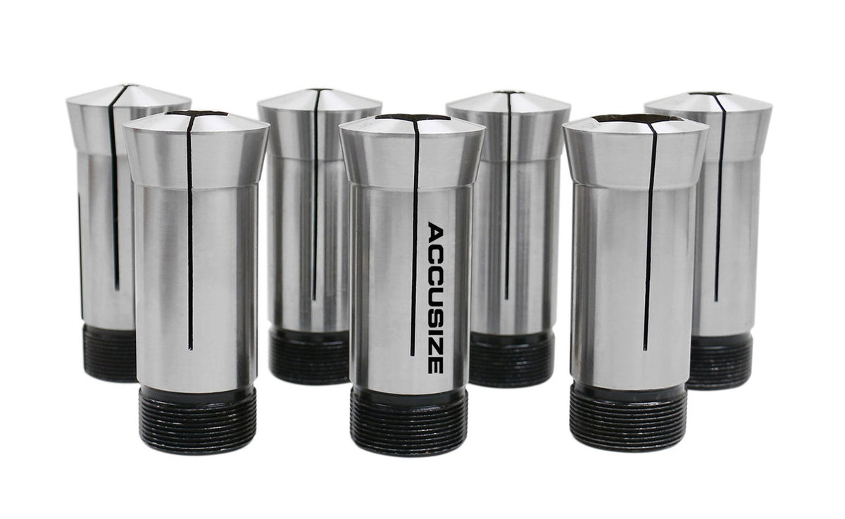 Pinces hexagonales 5C, 7 pièces/jeu, taille incluant 1/4", 5/16", 3/8", 1/2", 5/8", 3/4" et 7/8", 0223-0309