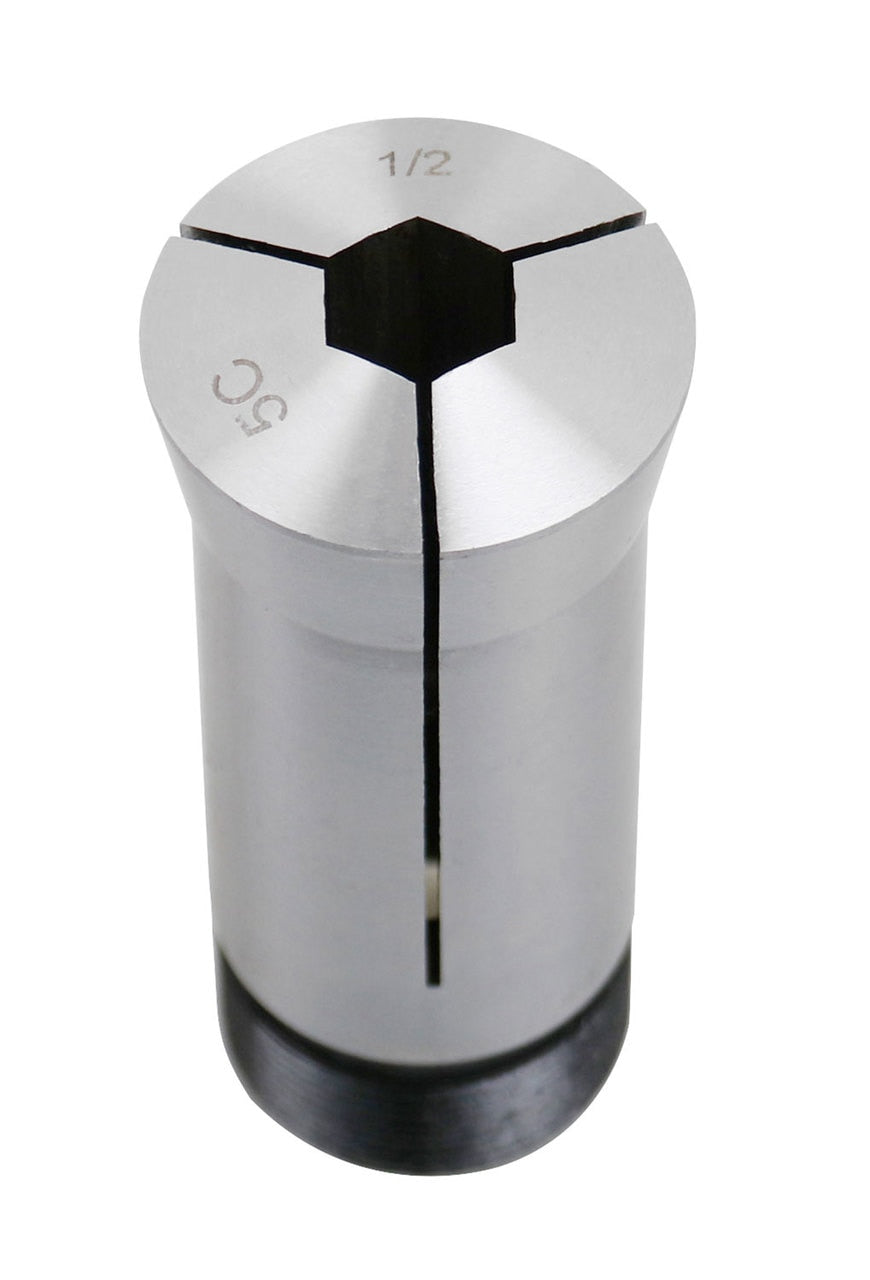 5C Hex Collets, 7 Pcs/Set, Size Including 1/4'', 5/16'', 3/8'', 1/2'', 5/8'', 3/4'' and 7/8'', 0223-0309
