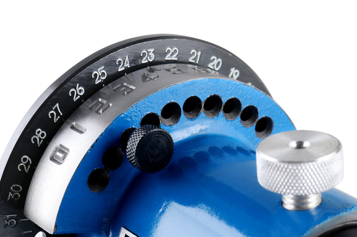 ER32 PRECISION INDEXING AND GRINDING SPIN JIG, WITH WRENCH, 0225-0206