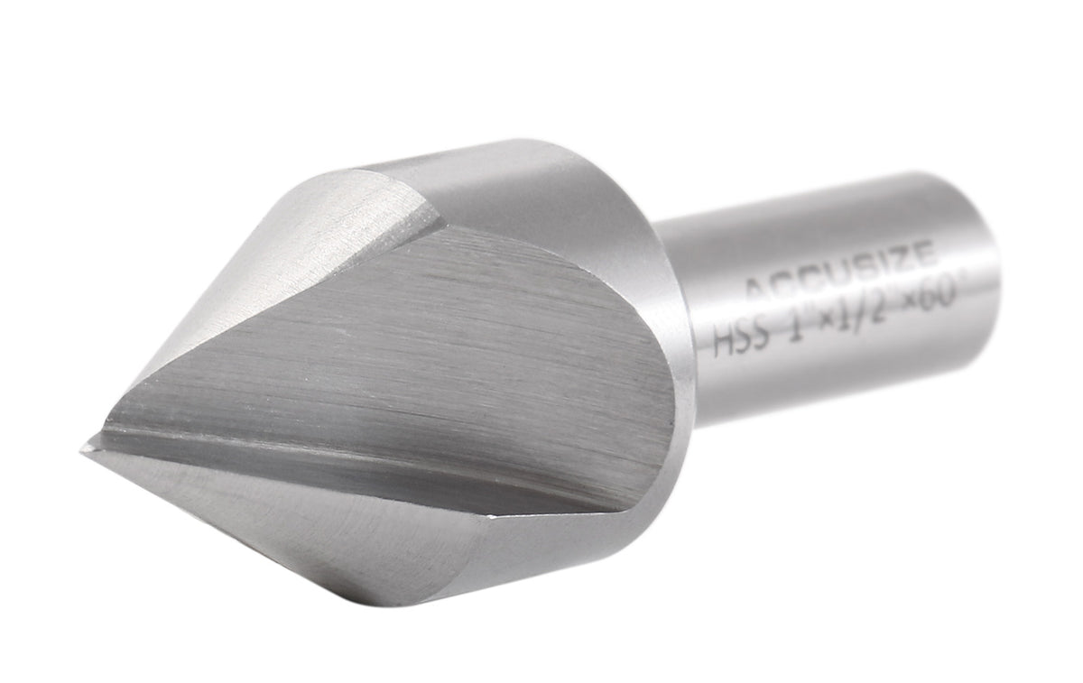 60 Degrees 9 Pc Single Flute H.S.S. Countersink Set, Ground, 0245-0021