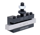 Ensemble de 4 poteaux à changement rapide de type coin pour tour balançoire 6" - 12" avec mèche de tour carré M35 1/2", 0251-0155