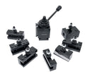 Accusize Industrial Tools 13-18 in Wedge Type Quick Change Tool Post (USA Style) 8 pc CXA, 0251-0338