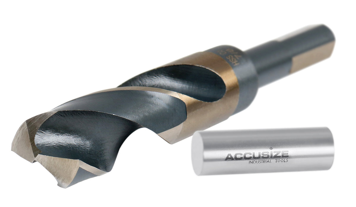 ANSI M35(H.S.S. + 5% Cobalt) 1/2" Shank S & D Drill, 135° Split Point