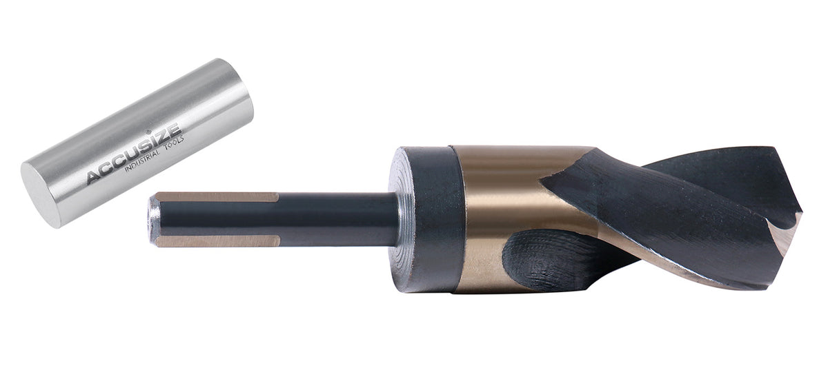 ANSI M35(H.S.S. + 5% Cobalt) 1/2" Shank S & D Drill, 135° Split Point