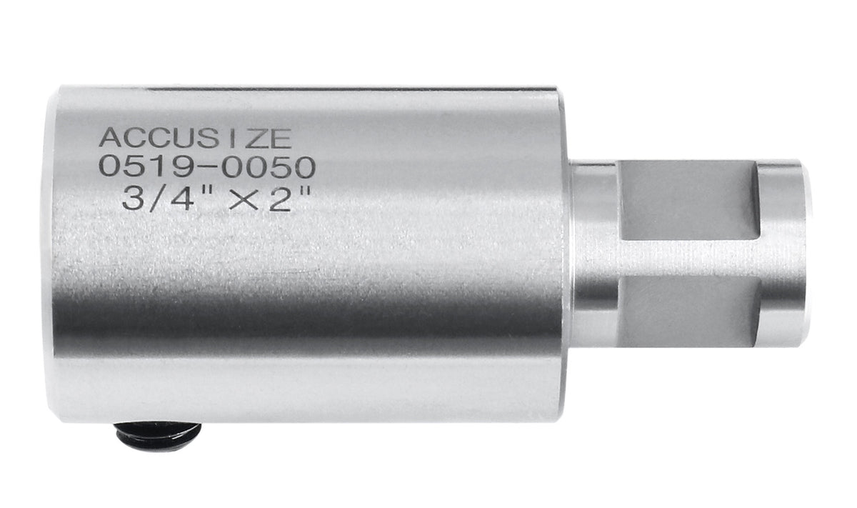 Adaptateur de coupe annulaire à tige Weldon 3/4 po, 2", 3", 4", etc.