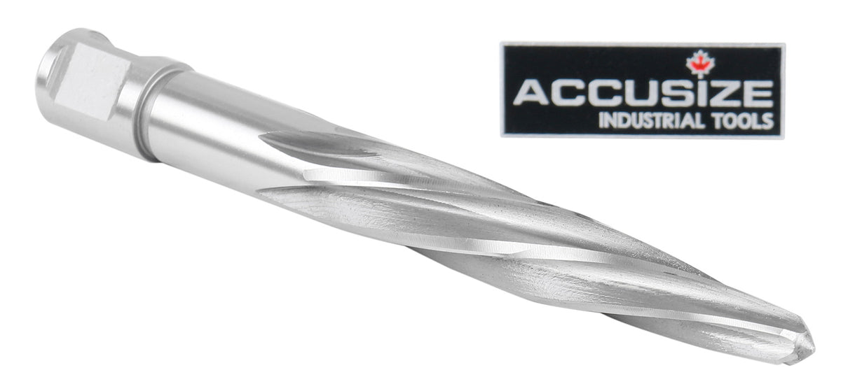 11/16'' H.S.S. Aligning Reamer with 3/4'' / 0.75'' Weldon Shank, Spiral Flute, 0521-1116