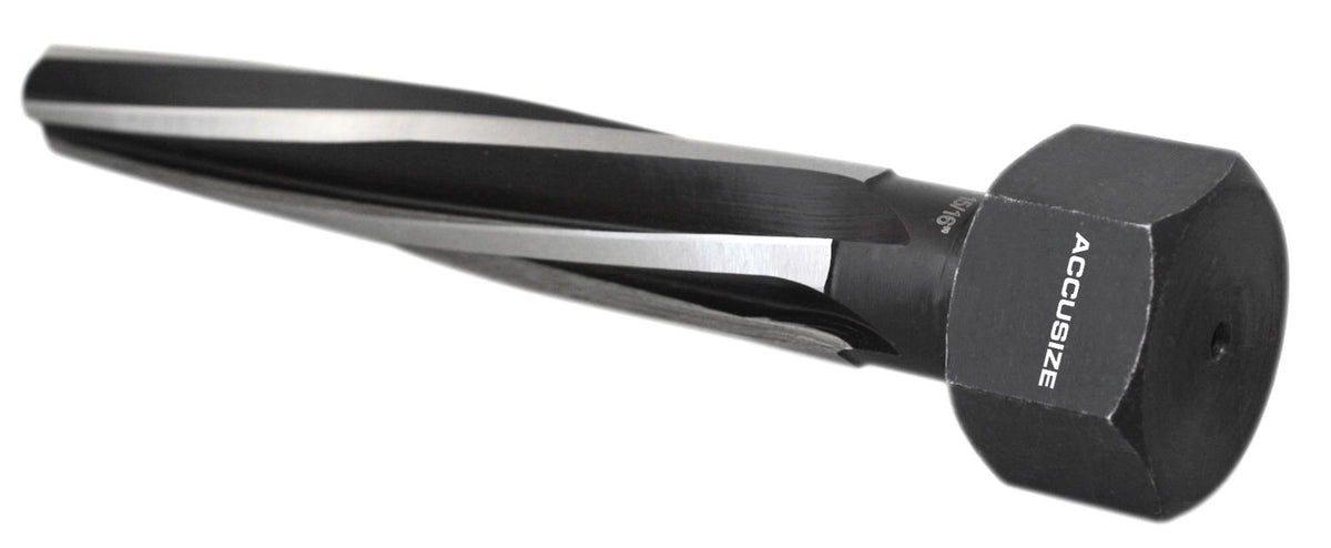 Bridge Reamer, H.S.S. Aligning Reamer, Spiral Flute, Hex Shank