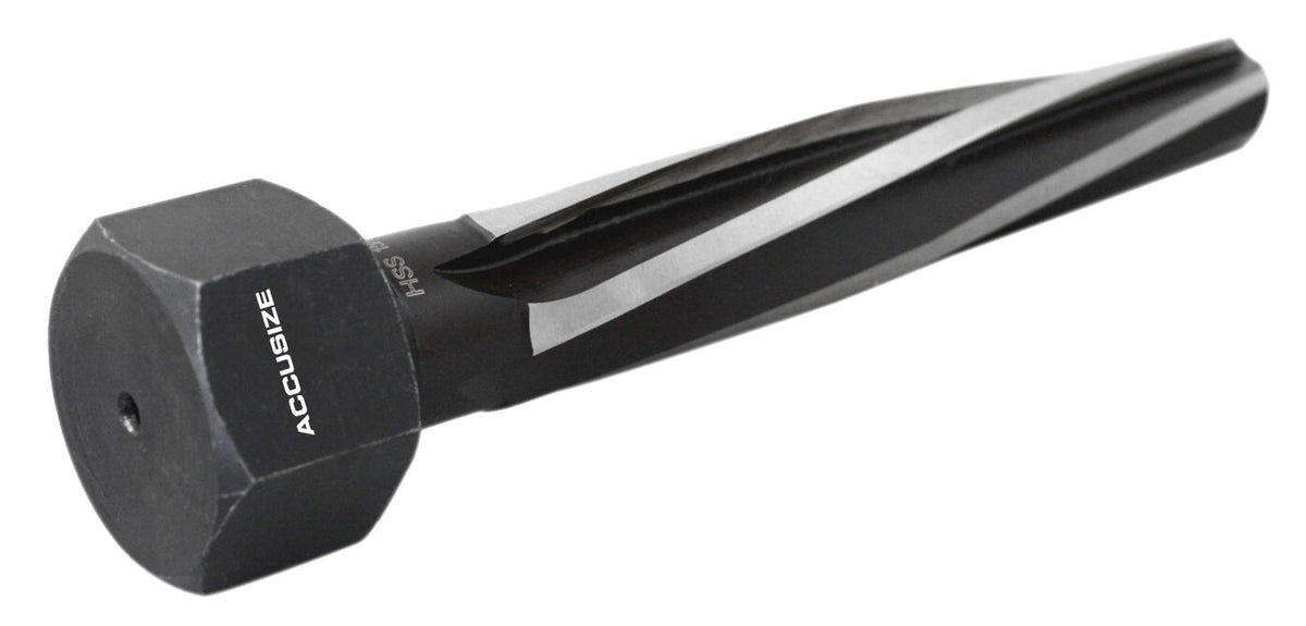 Bridge Reamer, H.S.S. Aligning Reamer, Spiral Flute, Hex Shank