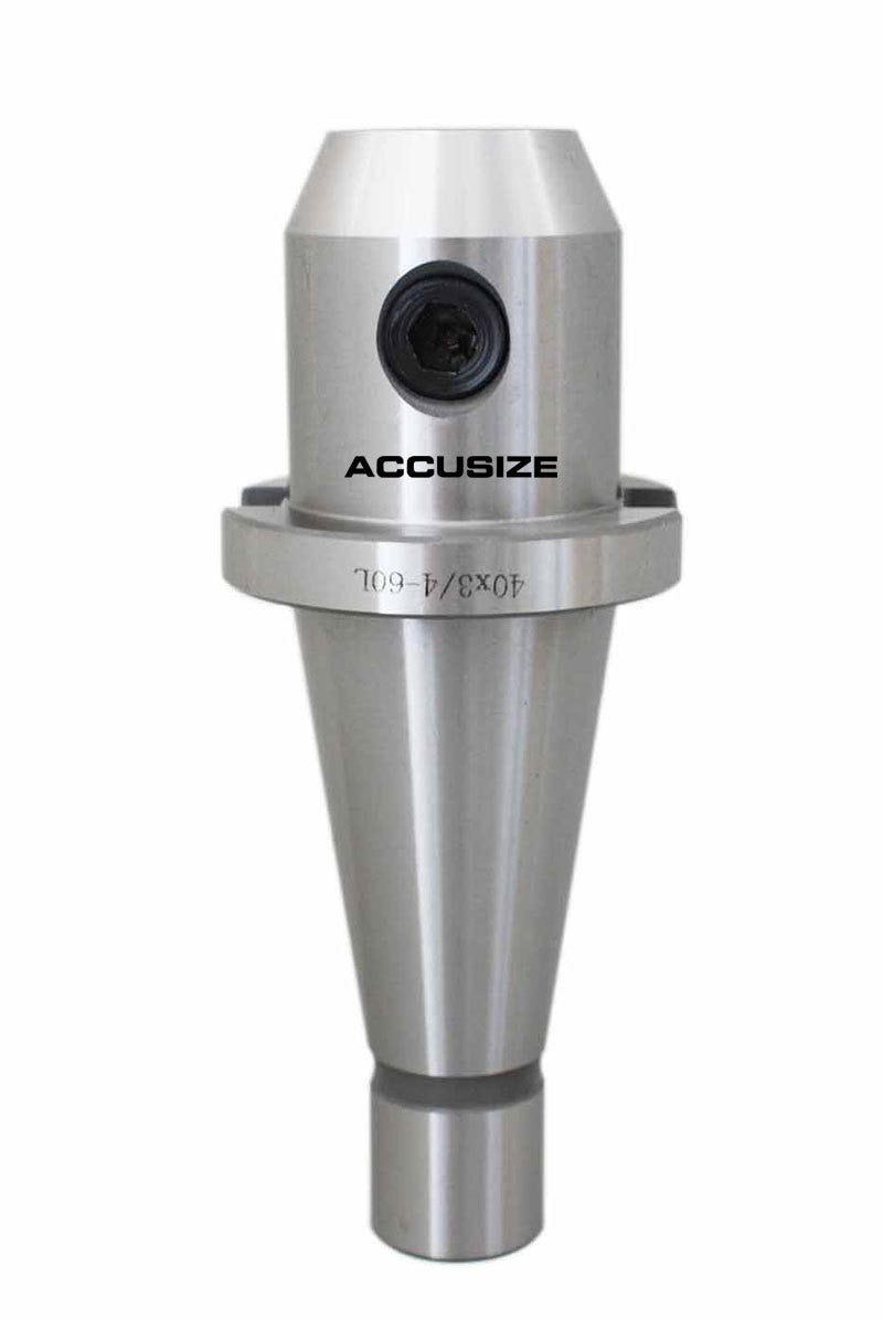 Lot de 5 supports de fraise ISO40 avec filetage 5/8"-11, diamètre du trou : 3/4", #0534 -0034x5