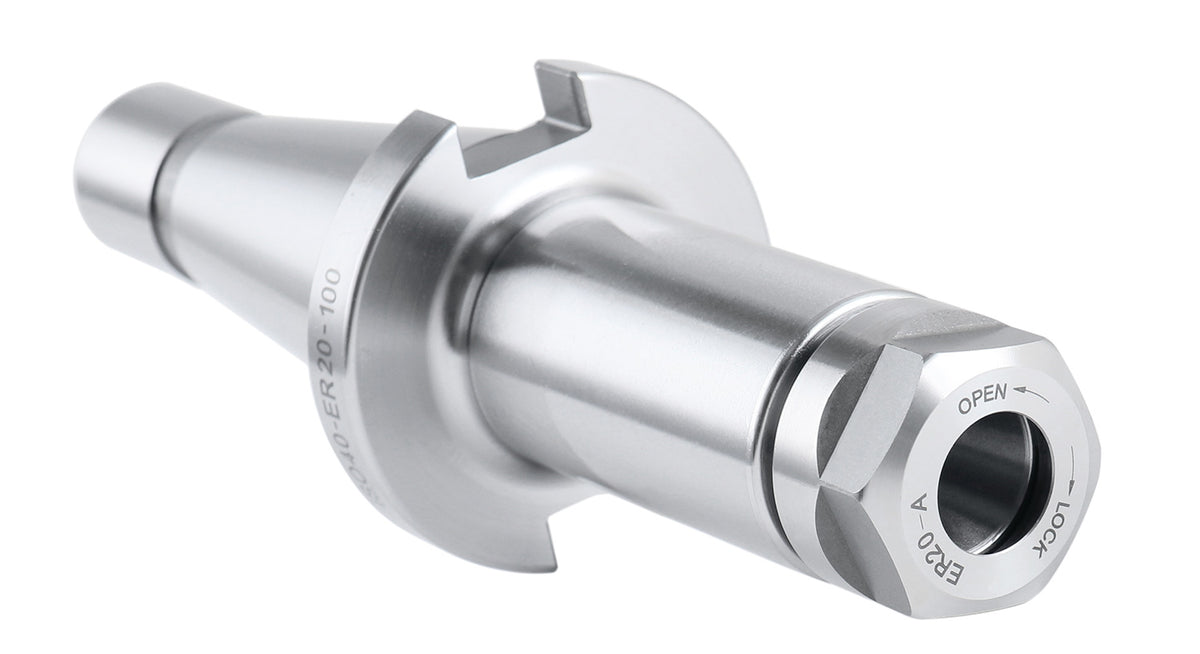 ISO40 Holders for ER Collets, with thread 5/8"-11, Length: 100mm