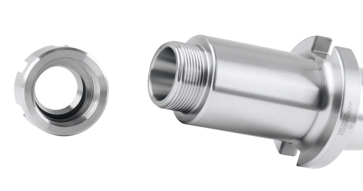 ISO40 Holders for ER Collets, with thread 5/8"-11, Length: 100mm