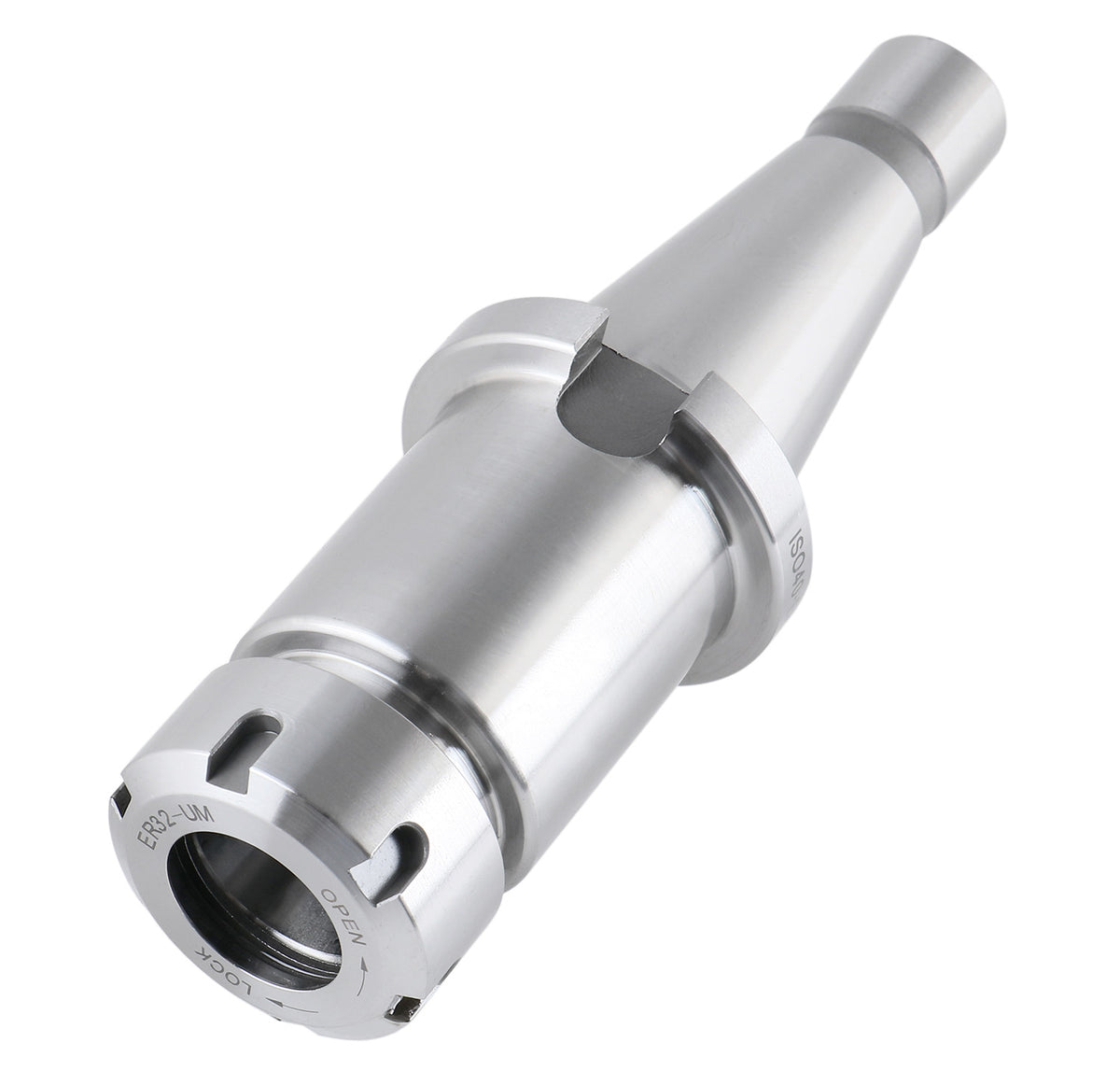 ISO40 Holders for ER Collets, with thread 5/8"-11, Length: 100mm