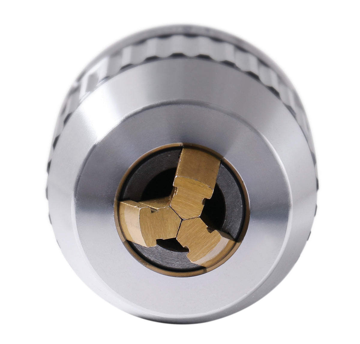 CanCNC Tooling Solutions 1/16-1/2" R8 Precision Keyless Drill Chuck, Heavy-Duty with Integrated Shank, Titanium Jaws, 0537-1208