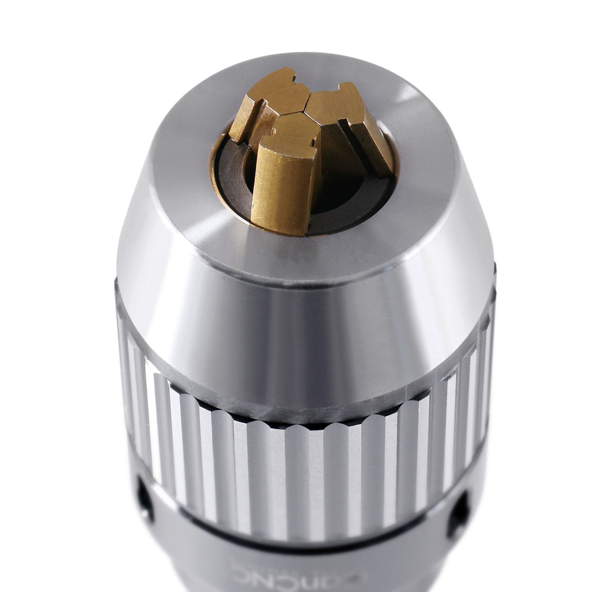 CanCNC Tooling Solutions 1/16-1/2" R8 Precision Keyless Drill Chuck, Heavy-Duty with Integrated Shank, Titanium Jaws, 0537-1208