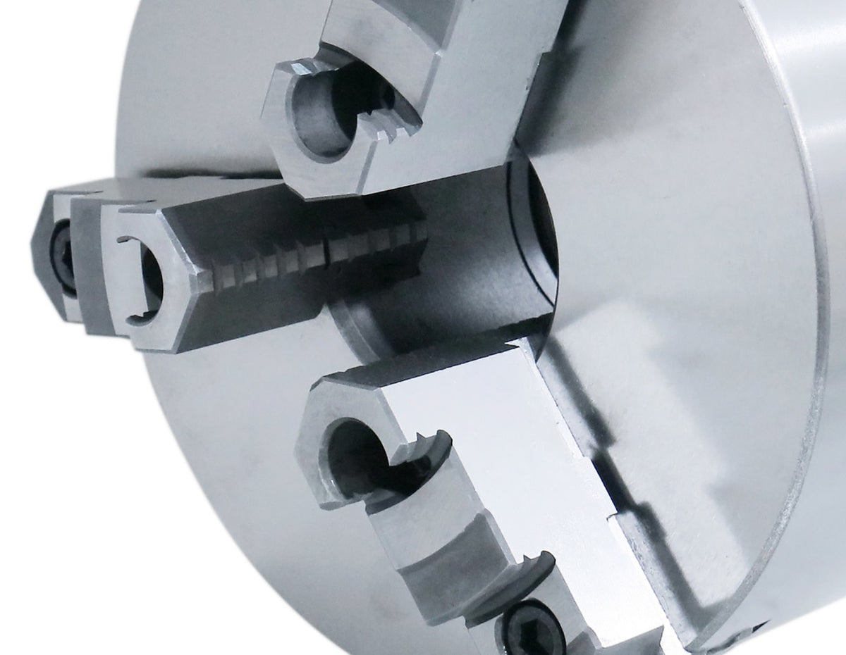 Two-Piece Reversible Jaws 3-Jaw Lathe Chucks, Direct Mount
