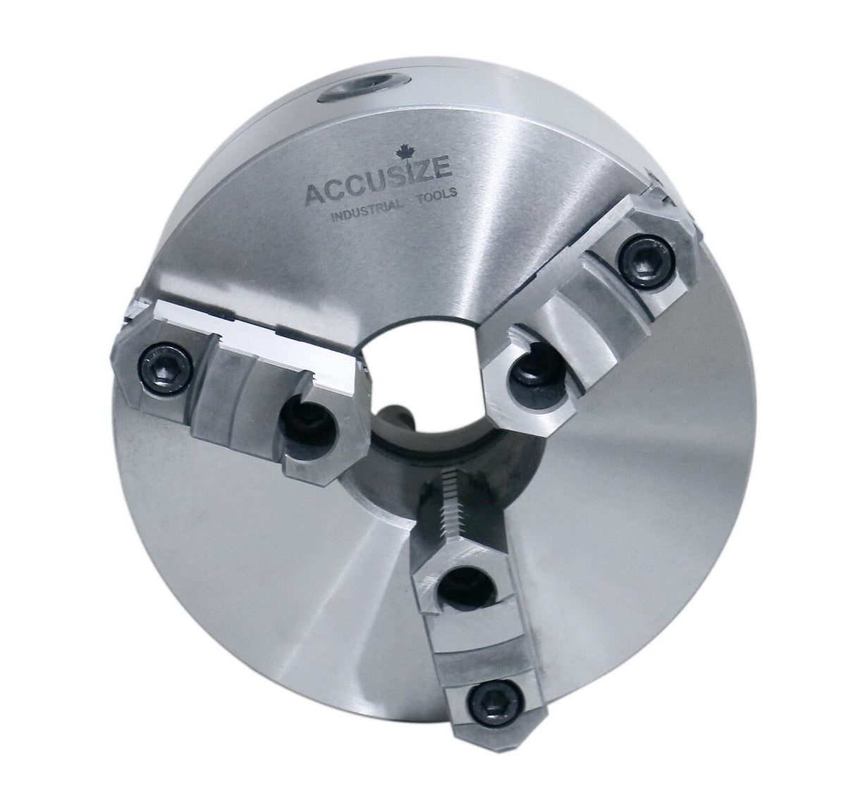 Two-Piece Reversible Jaws 3-Jaw Lathe Chucks, Direct Mount