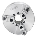 8''/200 mm 2-Piece Reversible Jaws 3-Jaw Chuck, D1-6, Direct Mount, 2.362'' Center Hole, 0559-0104