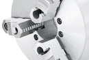 8''/200 mm 2-Piece Reversible Jaws 3-Jaw Chuck, D1-6, Direct Mount, 2.362'' Center Hole, 0559-0104