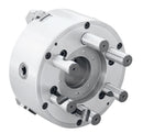 8''/200 mm 2-Piece Reversible Jaws 3-Jaw Chuck, D1-6, Direct Mount, 2.362'' Center Hole, 0559-0104