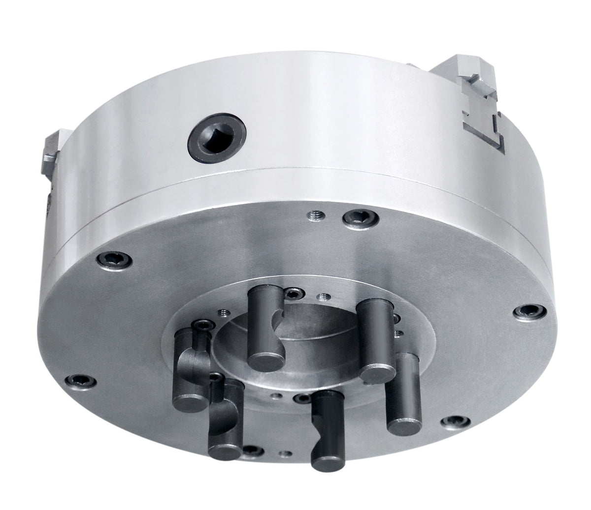 Two-Piece Reversible Jaws 3-Jaw Lathe Chucks, Direct Mount