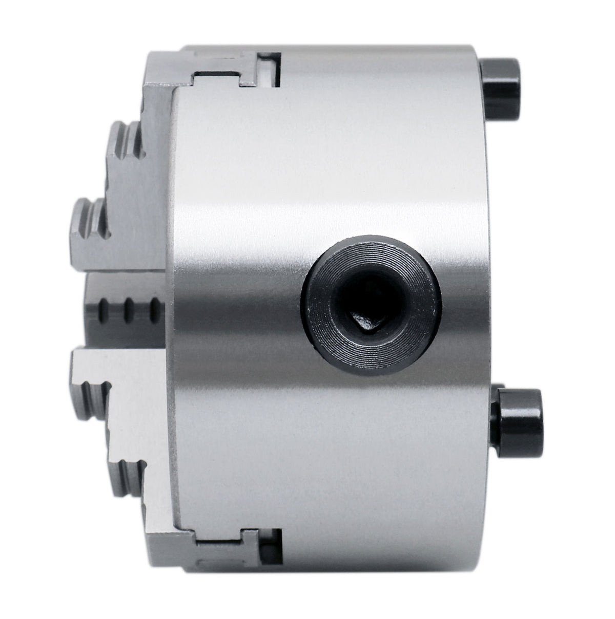 4''/100 mm 3-Jaw Chuck, Plain Back, 0.866'' Center Hole, 0559-0111