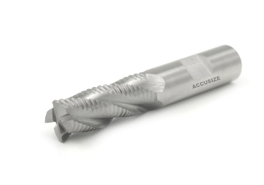 Fraises d'extrémité d'ébauche M42 -8% Cobalt, Dent standard