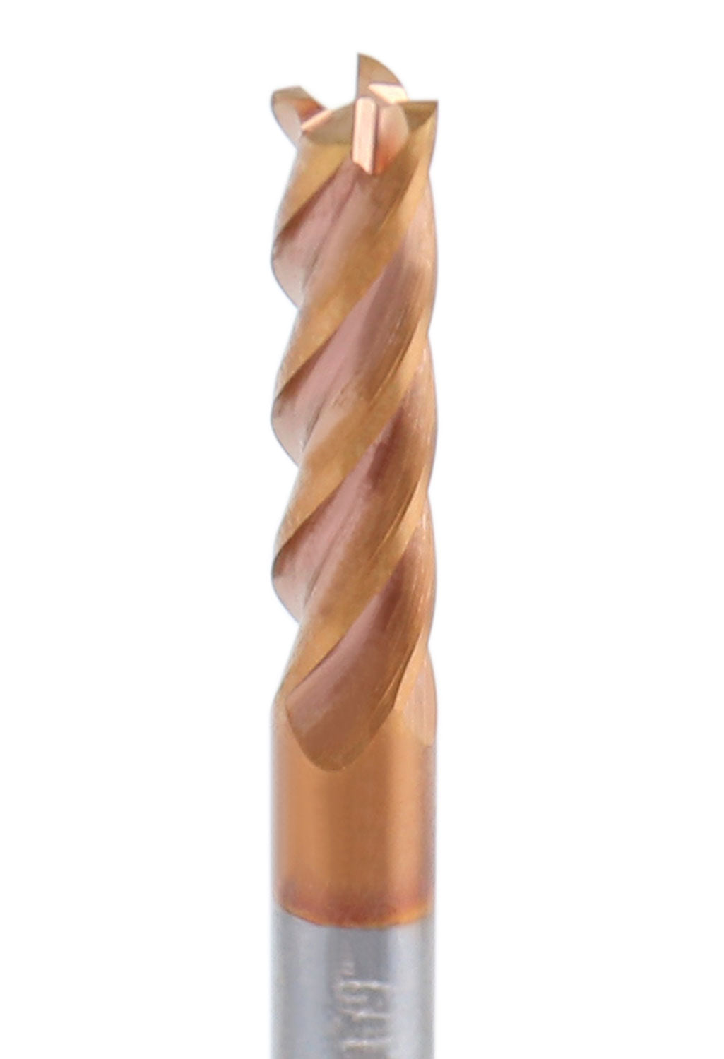 1/8'' 4 Flute, 1/8 by 1/8 by 1/2 by 1-1/2'' Tialn Coating Micrograin Solid Carbide End Mill, 1006-0018