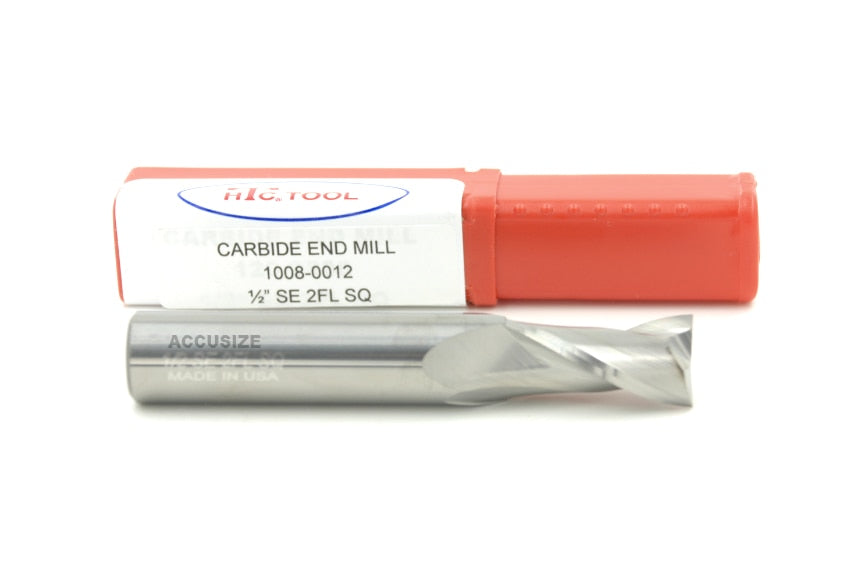 2 Flute Single End Solid Carbide End Mills