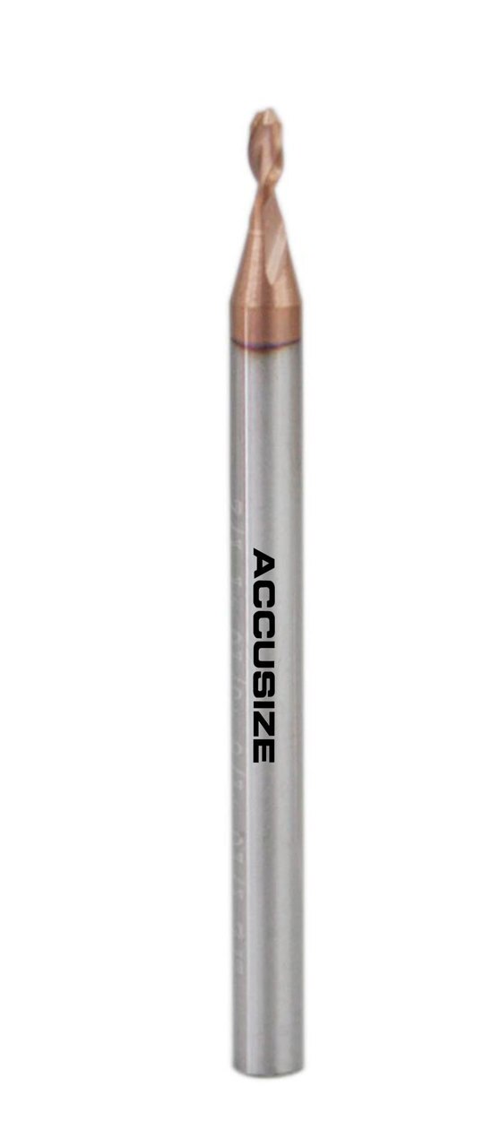 Solid Carbide End Mills, 2-Flute and 4-Flute