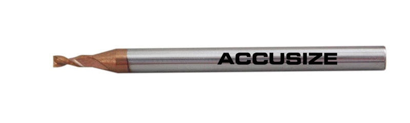 Solid Carbide End Mills, 2-Flute and 4-Flute