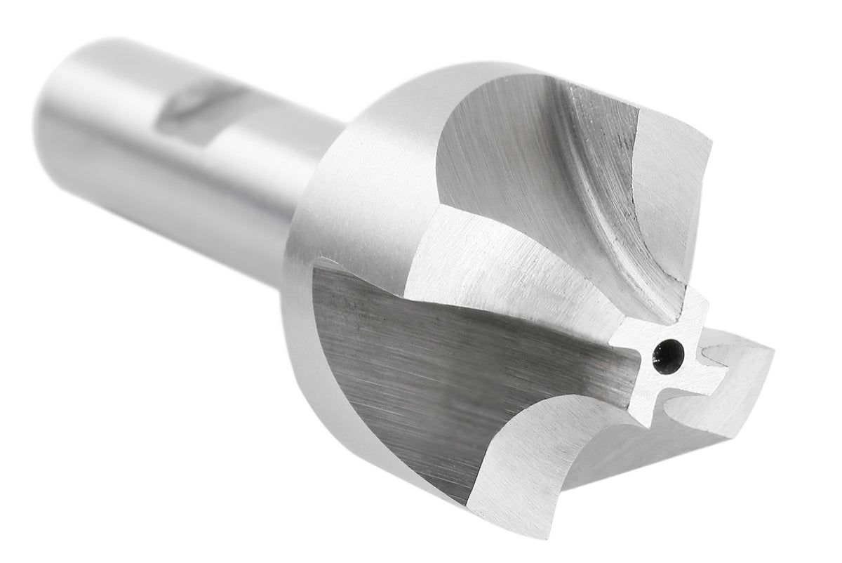 Hss Corner Roudning End Mill, 5/16'' Radius, 1/2'' Shank Diameter, 1-1/8'' Largest Diameter, 3-1/4'' Oal, 1011-0512