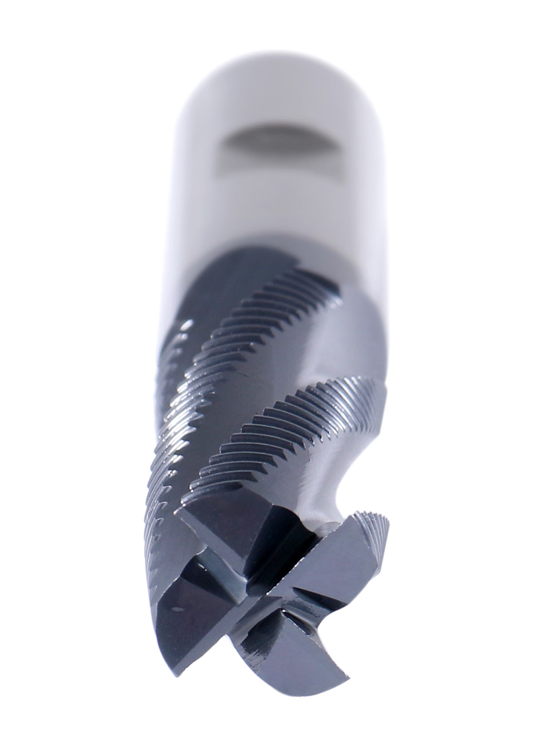 5/8'' Fine Tooth M42 8% Cobalt Tialn Roughing End Mill, 5/8'' Shk Dia, 1-5/8'' Flute Length, 3-3/4'' Oal, 4 Flute, 1104-0058