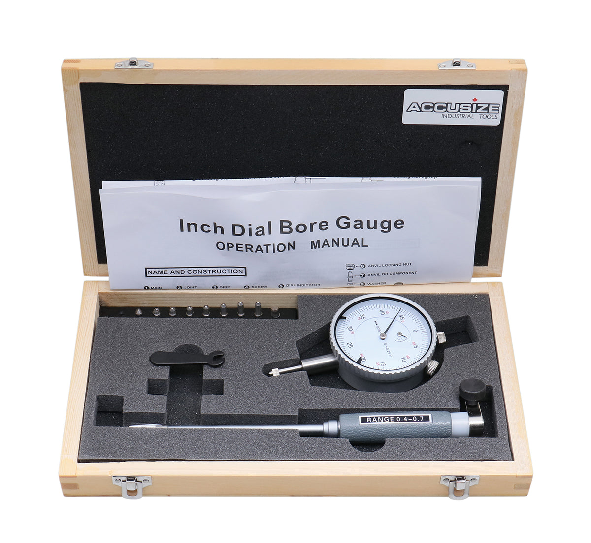 Dial Bore Gages, Inch and mm