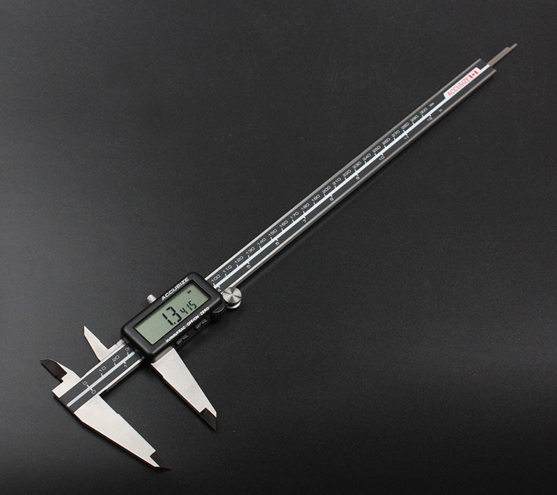 Full Screen LCD Electronic Digital Caliper, Metric/Inch/Fractional