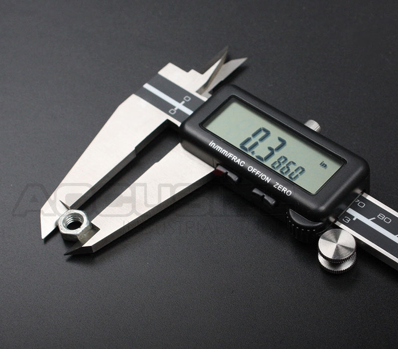 Full Screen LCD Electronic Digital Caliper, Metric/Inch/Fractional