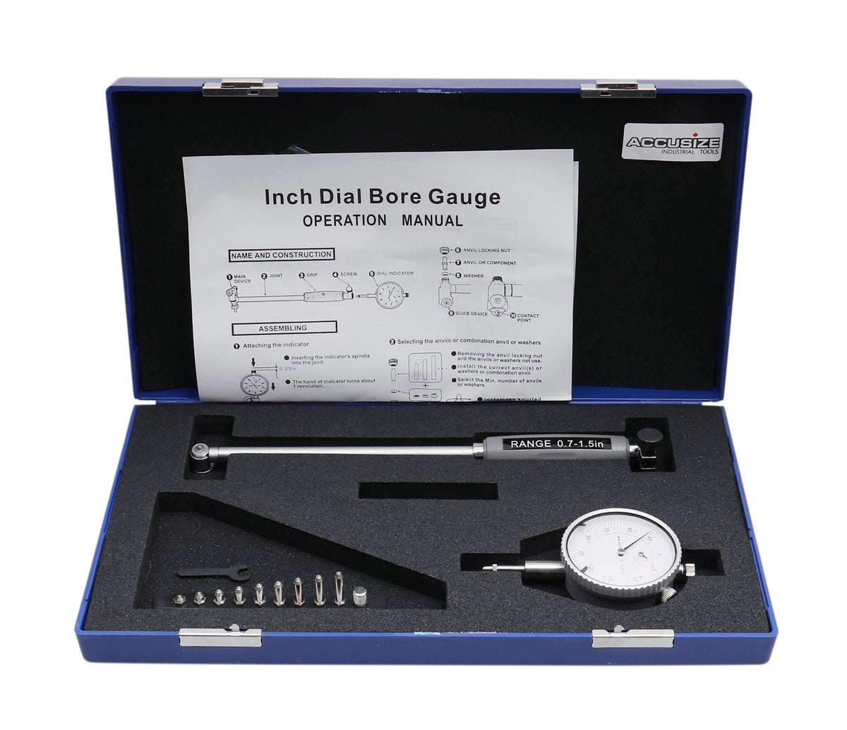 Dial Bore Gages, Inch and mm
