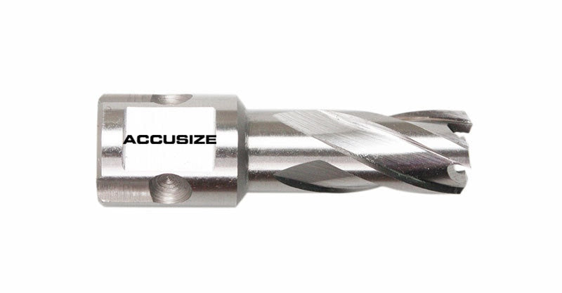 Fraise annulaire HSS avec tige Nitto One Touch, sol CBN, profondeur de coupe 1"