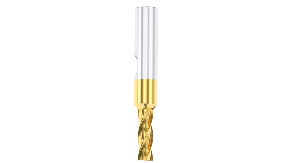H.S.S. End Mills, TIN Coated, 4 Flute