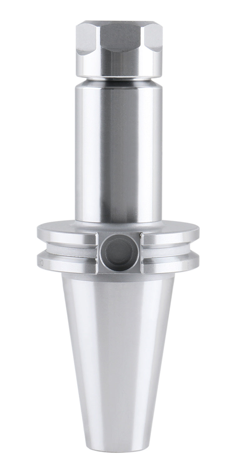 Cat40 V-Flange Collet Chuck for Er20 Collets, Draw Bar Thread 5/8-11'', 8000 RPM, with A Projection Length 4'', 1601-0030