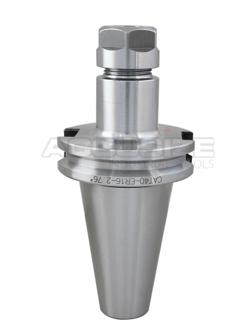 CAT40-ER16 2.76" Collet Chuck & ER16 10ps/set Metric Collet Set, Range: 1.0- 10.0mm