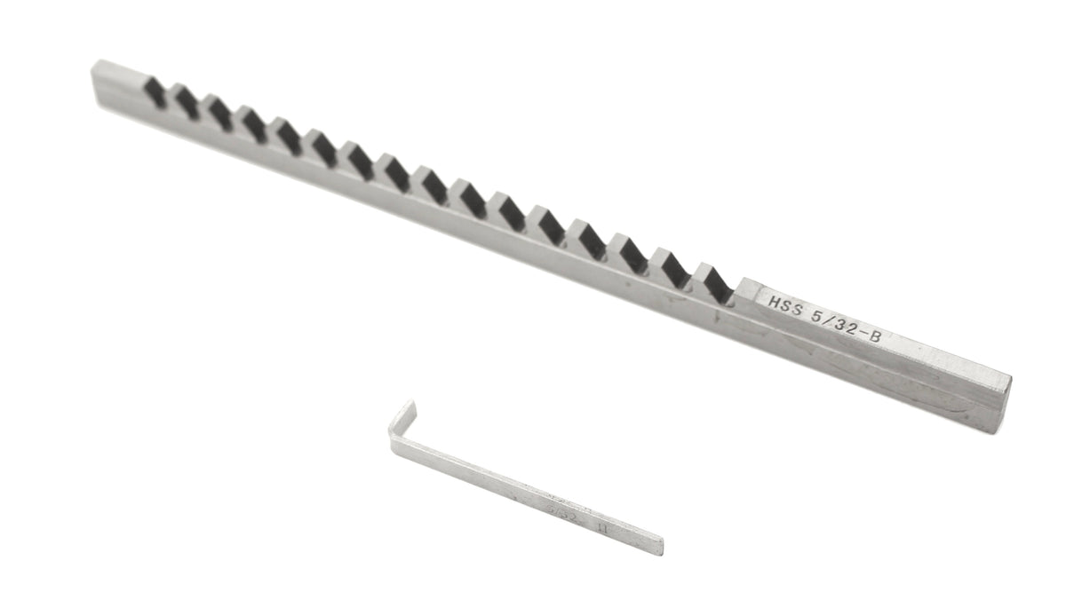 H.S.S. Keyway Broach, Metric, Inch, Style A, Style B, Style C, Style D, Style E & Style F
