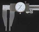 Heavy-Duty Dial Caliper, Stainless Steel
