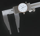 Heavy-Duty Dial Caliper, Stainless Steel